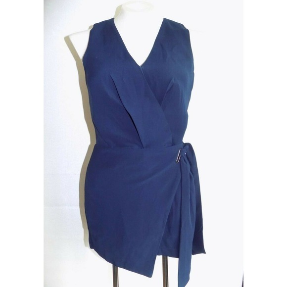 Adelyn Rae Navy Blue Romper Women's Size XS - Picture 3 of 7